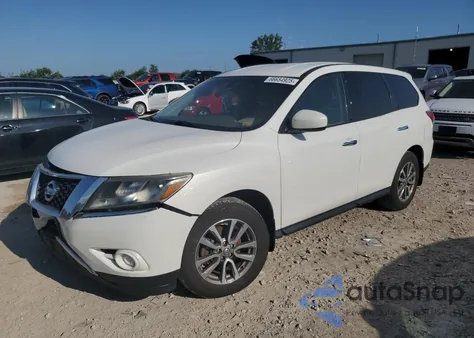2014 Nissan Pathfinder S из США, поврежденный, VIN 5N1AR2MM5EC686220